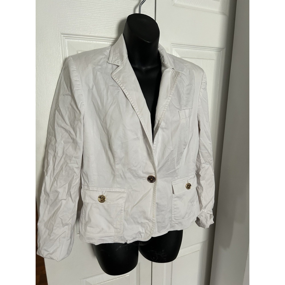 POLO RALPH Lauren Women's White JACKET M